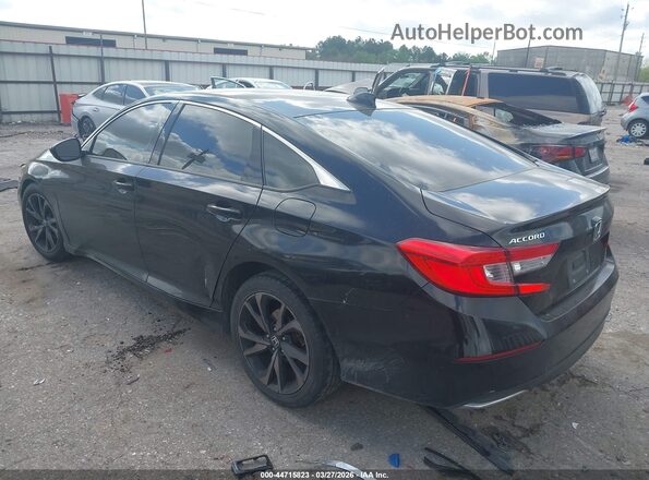 1HGCV1F11KA147513 2019 HONDA ACCORD Black 