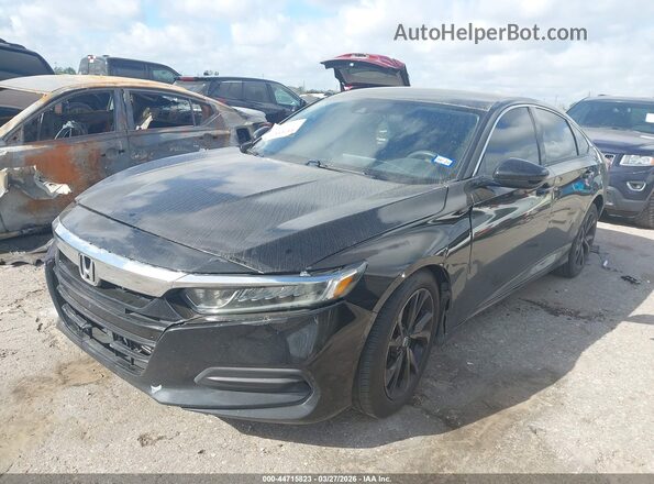 1HGCV1F11KA147513 2019 HONDA ACCORD Black 