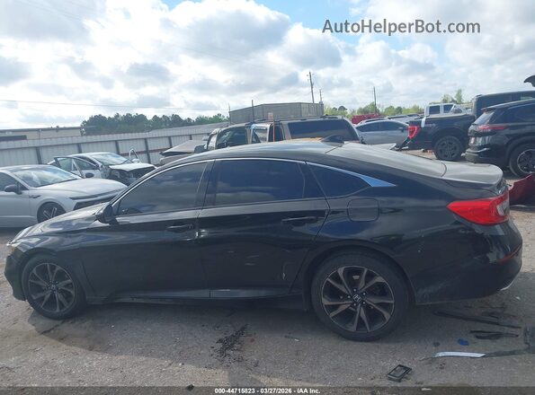 1HGCV1F11KA147513 2019 HONDA ACCORD Black 