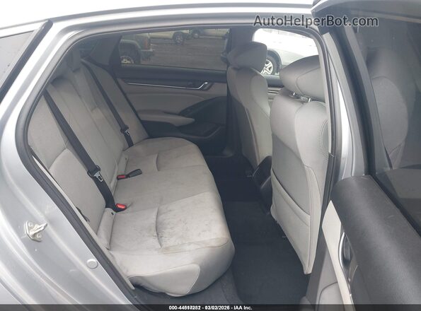 1HGCV1F12KA161260 2019 HONDA ACCORD Silver Vista de la etiqueta del VIN