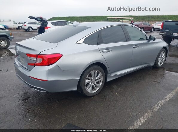 1HGCV1F12KA161260 2019 HONDA ACCORD Silver Trasero derecho