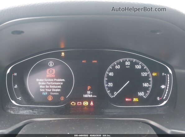 1HGCV1F12KA161260 2019 HONDA ACCORD Silver Vista de los asientos traseros