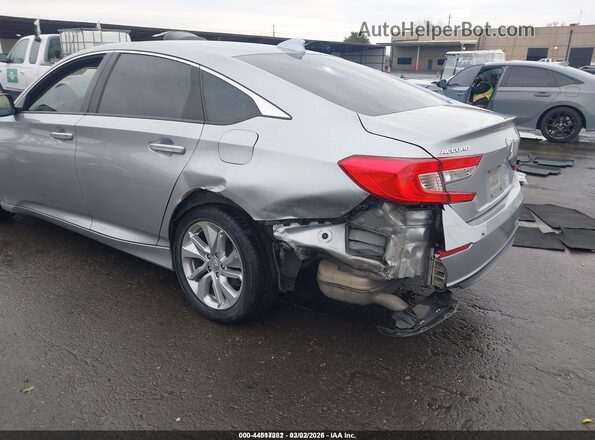 1HGCV1F12KA161260 2019 HONDA ACCORD Silver Vista frontal