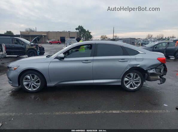 1HGCV1F12KA161260 2019 HONDA ACCORD Silver Vista interior de 360 grados