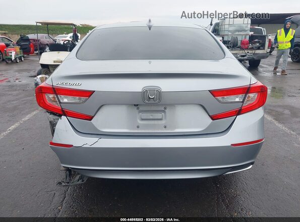 1HGCV1F12KA161260 2019 HONDA ACCORD Silver 