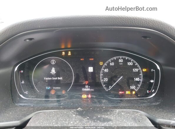 1HGCV1F13KA125254 2019 HONDA ACCORD Gray Widok tylnych siedzeń