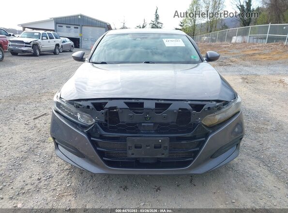 1HGCV1F13KA125254 2019 HONDA ACCORD Gray Widok wnętrza z tyłu