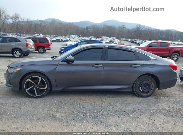 1HGCV1F13KA125254 2019 HONDA ACCORD Gray 