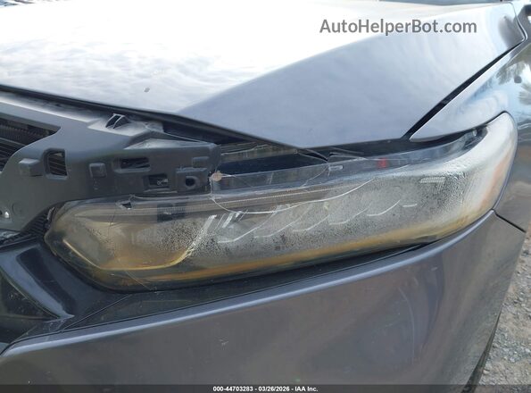 1HGCV1F13KA125254 2019 HONDA ACCORD Gray 