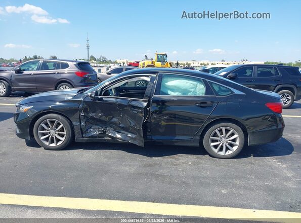 1HGCV1F13MA073403 2021 HONDA ACCORD Black სალონის 360-გრადუსიანი ხედი