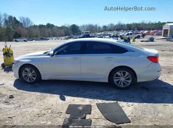 1HGCV1F14KA125098 2019 HONDA ACCORD White Widok wnętrza 360 stopni