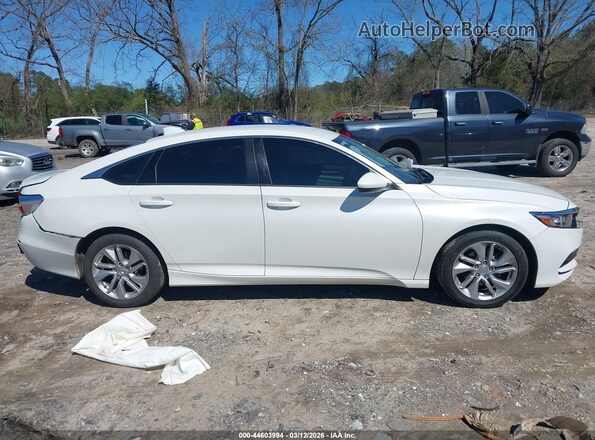1HGCV1F14KA125098 2019 HONDA ACCORD White Widok wnętrza z tyłu