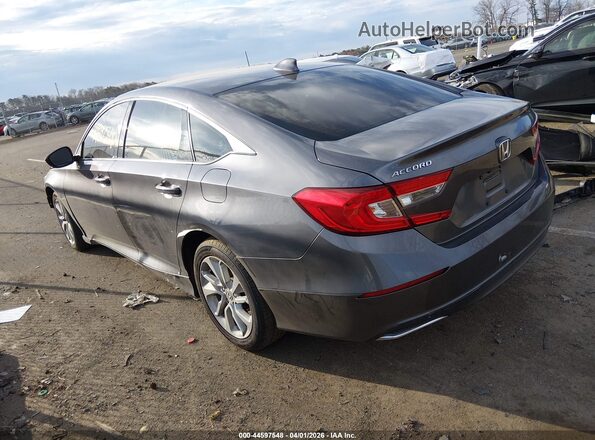1HGCV1F14KA135971 2019 HONDA ACCORD Gray 
