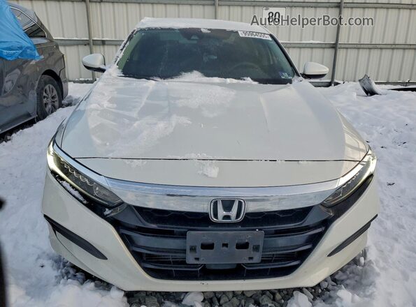 1HGCV1F14KA155864 2019 HONDA ACCORD White 