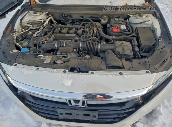 1HGCV1F14KA155864 2019 HONDA ACCORD White 