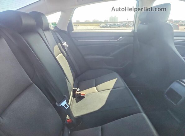 1HGCV1F14MA072809 2021 HONDA ACCORD Silver Вид задніх сидінь