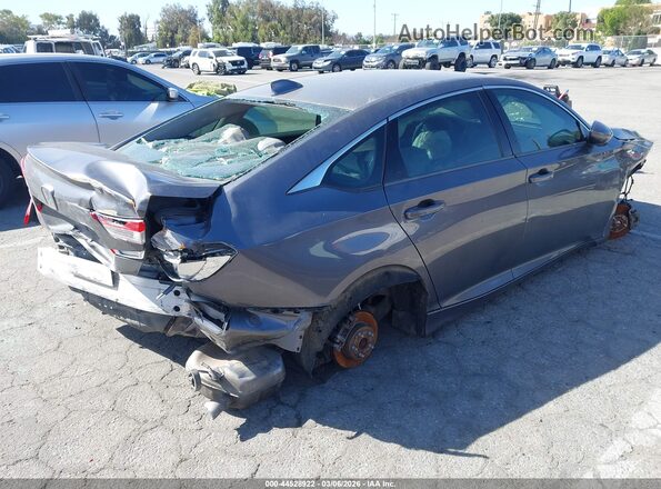 1HGCV1F15KA094685 2019 HONDA ACCORD Серый Задняя правая четверть