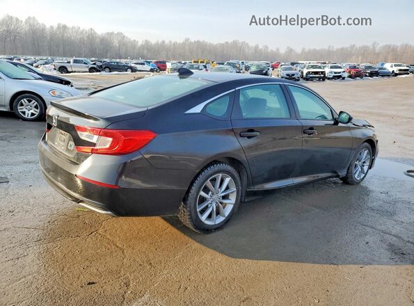 1HGCV1F15MA048177 2021 HONDA ACCORD Black Задня права чверть