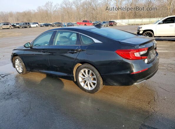 1HGCV1F15MA048177 2021 HONDA ACCORD Black Задня ліва чверть