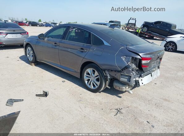 1HGCV1F17KA099077 2019 HONDA ACCORD Gray 