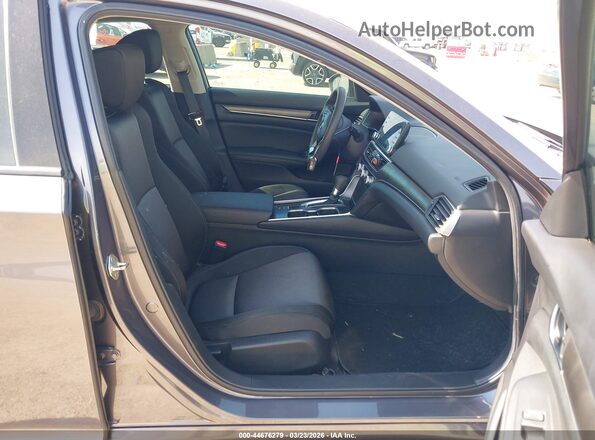 1HGCV1F17KA099077 2019 HONDA ACCORD Gray 