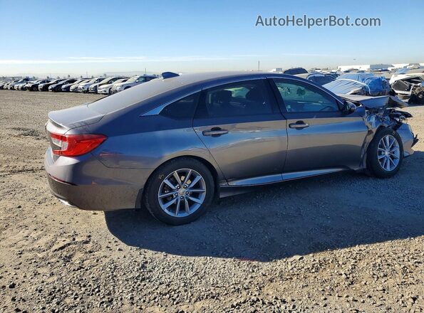 1HGCV1F18MA032362 2021 HONDA ACCORD Серый Задняя правая четверть