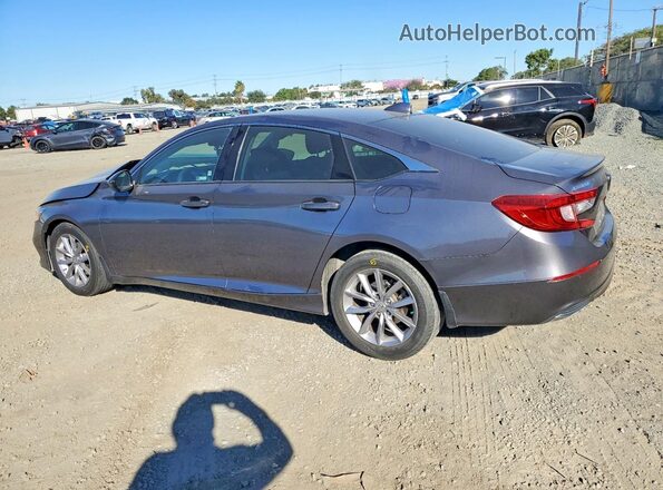 1HGCV1F18MA032362 2021 HONDA ACCORD Серый Задняя левая четверть