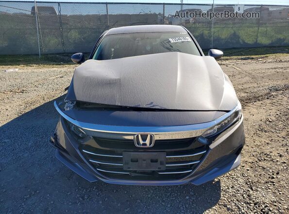 1HGCV1F18MA032362 2021 HONDA ACCORD Серый Вид спереди