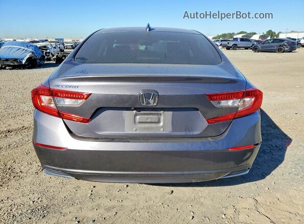1HGCV1F18MA032362 2021 HONDA ACCORD Серый Вид сзади