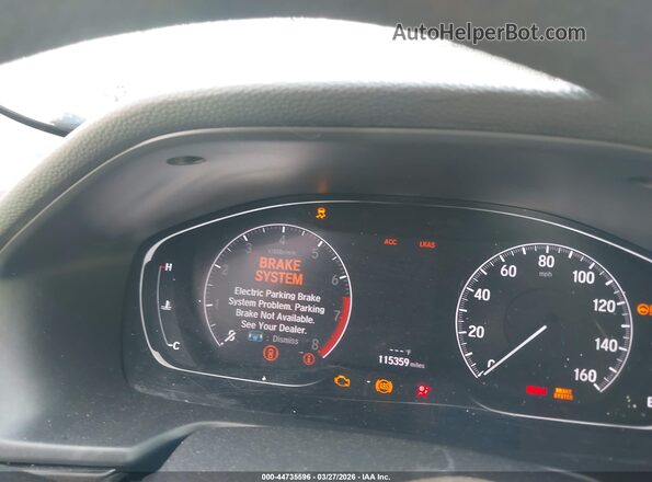 1HGCV1F19LA047581 2020 HONDA ACCORD Gray Вид задніх сидінь