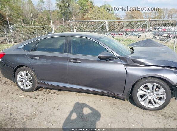 1HGCV1F19LA047581 2020 HONDA ACCORD Gray Вид щитка приладів