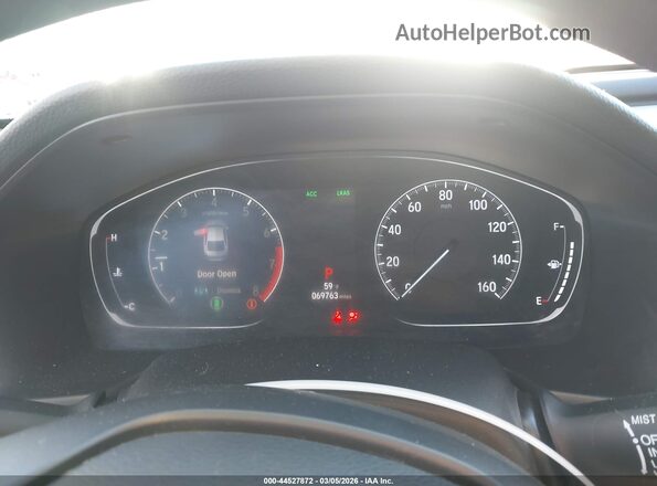 1HGCV1F1XKA165945 2019 HONDA ACCORD White 