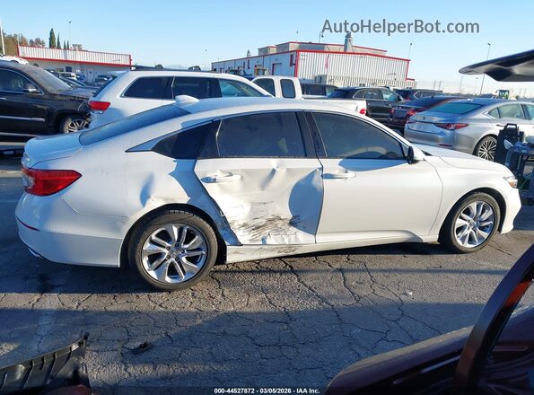 1HGCV1F1XKA165945 2019 HONDA ACCORD White 