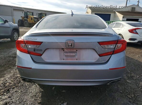 1HGCV1F30KA174574 2019 HONDA ACCORD Silver 