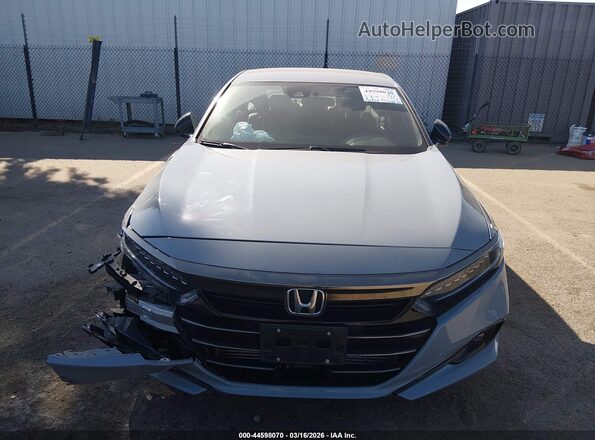 1HGCV1F30NA087097 2022 HONDA ACCORD Серый Вид щитка приборов