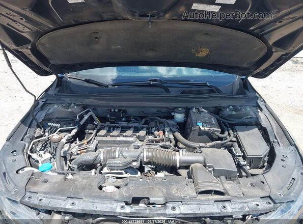 1HGCV1F31KA070420 2019 HONDA ACCORD Black Հետևի տեսք