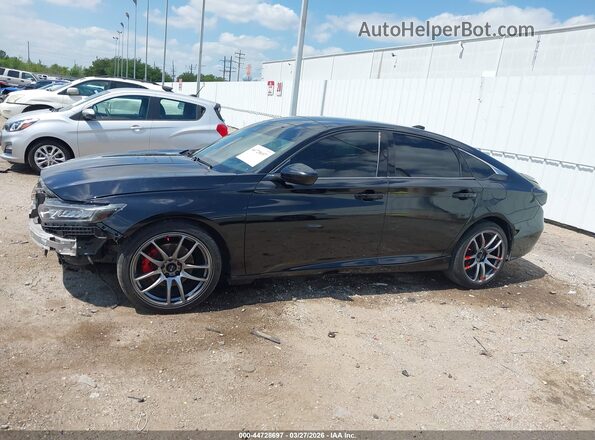 1HGCV1F31KA070420 2019 HONDA ACCORD Black 