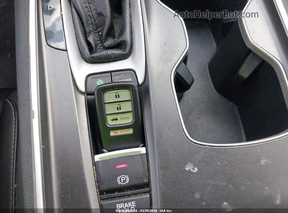1HGCV1F31KA101181 2019 HONDA ACCORD Red Вид панелі приладів