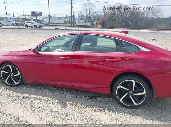 1HGCV1F31KA101181 2019 HONDA ACCORD Red Панорамний вид салону 360°