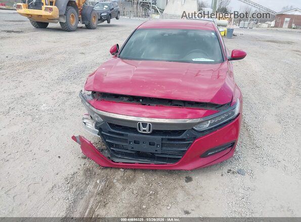 1HGCV1F31KA101181 2019 HONDA ACCORD Red 