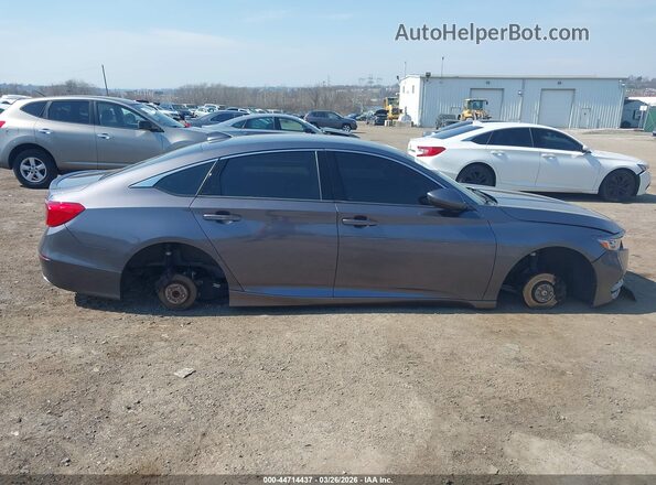 1HGCV1F32KA162765 2019 HONDA ACCORD Gray ხელსაწყოთა პანელის ხედი