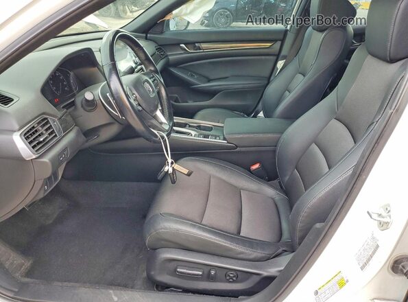1HGCV1F32MA028504 2021 HONDA ACCORD White Front interior view