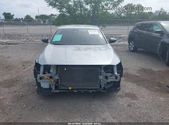 1HGCV1F32MA078268 2021 HONDA ACCORD Silver Вид щитка приладів