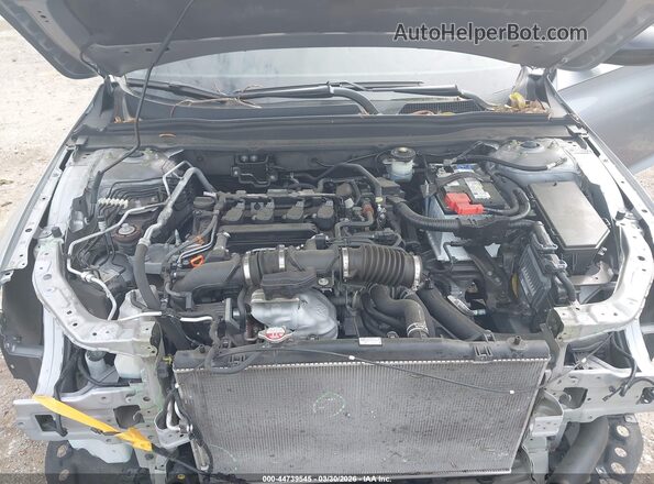 1HGCV1F32MA078268 2021 HONDA ACCORD Silver Вид ззаду