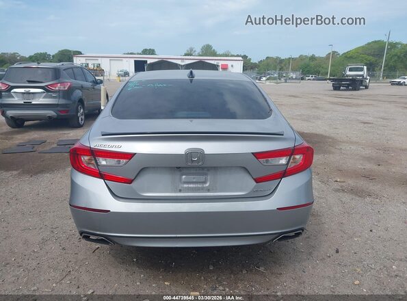 1HGCV1F32MA078268 2021 HONDA ACCORD Silver 