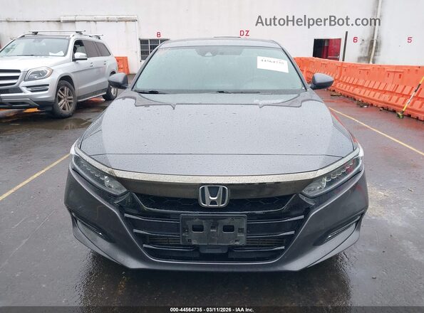 1HGCV1F33KA147207 2019 HONDA ACCORD Gray Widok zestawu wskaźników
