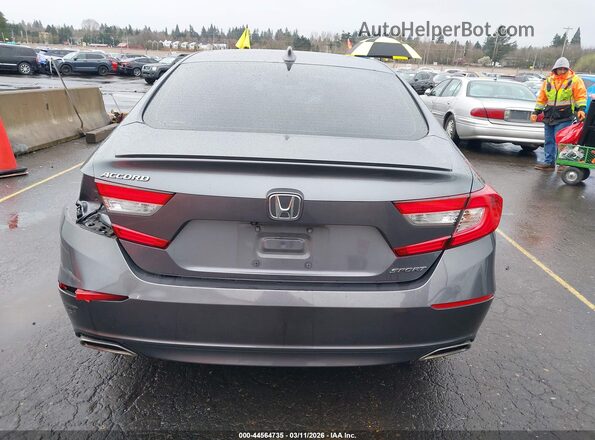 1HGCV1F33KA147207 2019 HONDA ACCORD Gray 