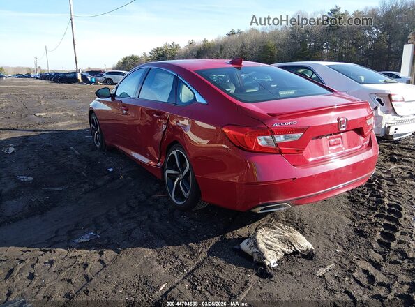 1HGCV1F33LA136340 2020 HONDA ACCORD Red 