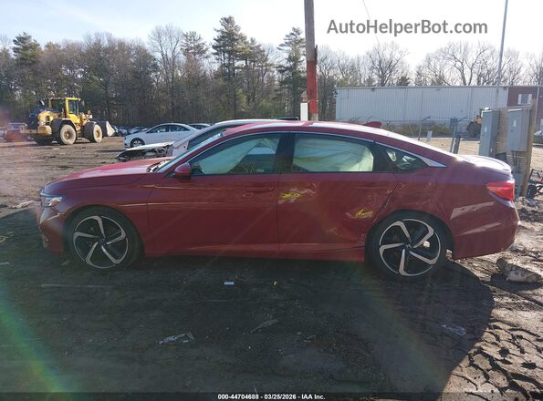 1HGCV1F33LA136340 2020 HONDA ACCORD Red 