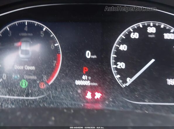 1HGCV1F33NA076885 2022 HONDA ACCORD White Vista de los asientos traseros